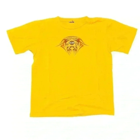 Harley-Davidson MOTORCYCLE S/S T Shirt SIZE LARGE USA ALAMO CITY - Picture 1 of 2